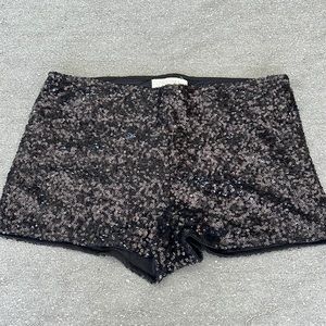 WOMENS ALYTHEA SHIMMERY SEQUENCED SHORTS